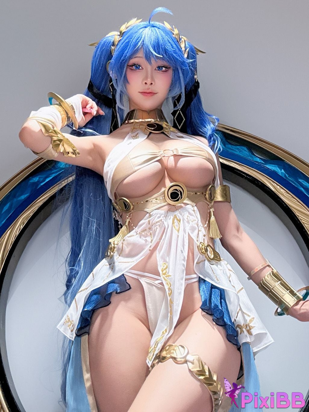 Cosplayer shuimiao Aqua Selfie Tier Luno PixiBB.COM 015