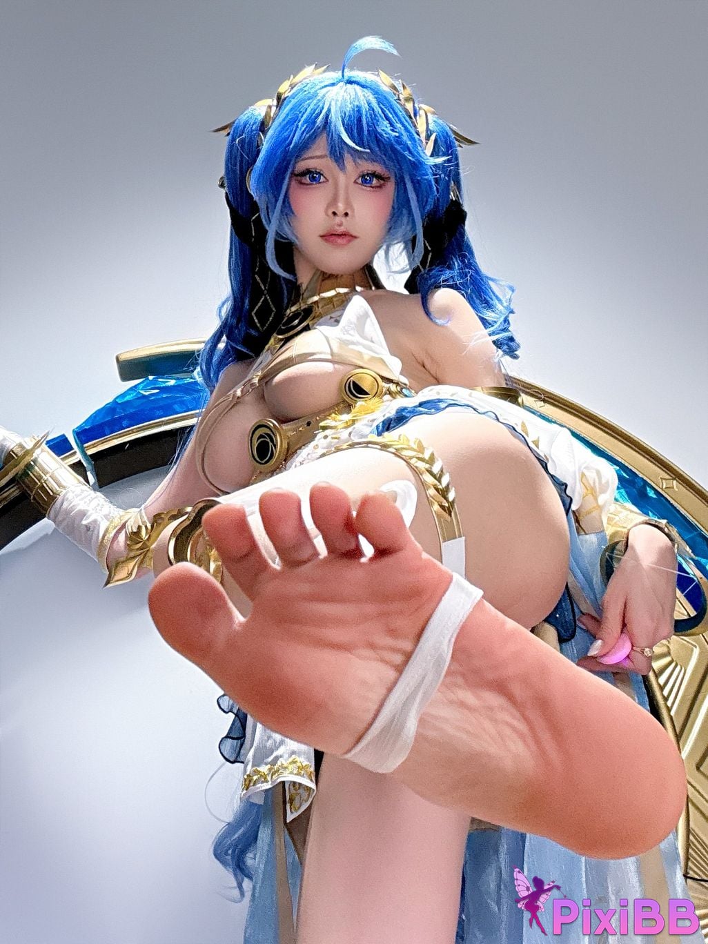 Cosplayer shuimiao Aqua Selfie Tier Luno PixiBB.COM 027