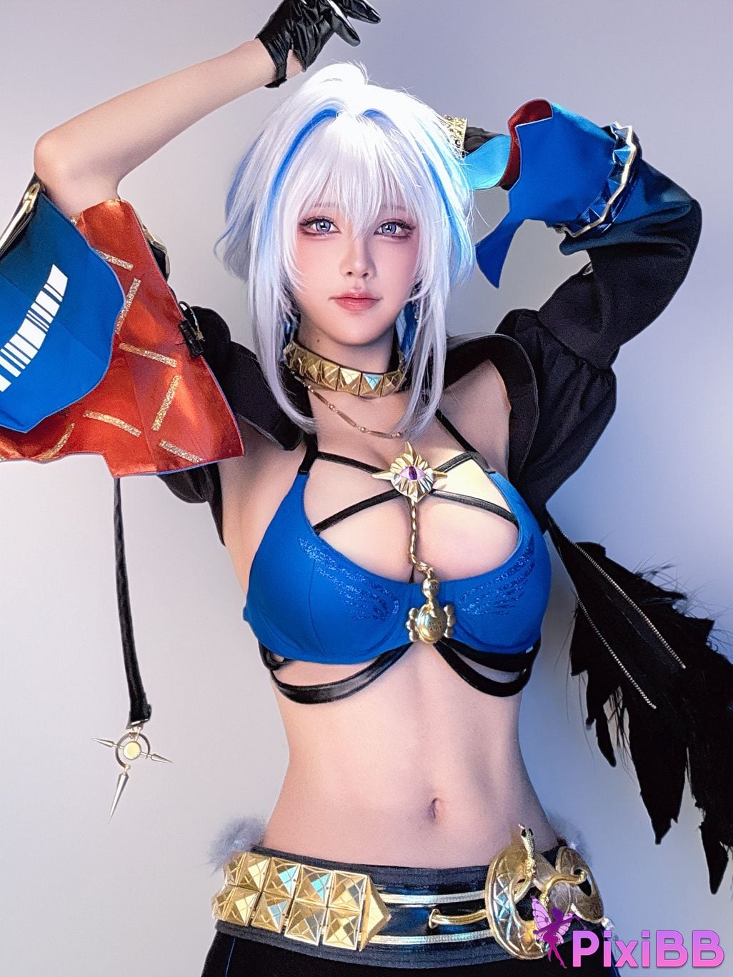 Cosplayer shuimiao Aqua Selfie Tier Galbrena PixiBB.COM 015