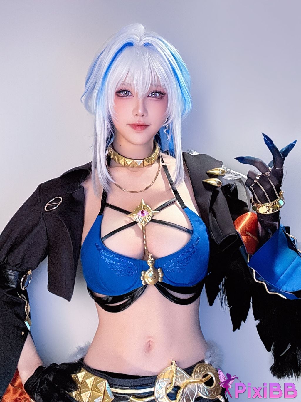 Cosplayer shuimiao Aqua Selfie Tier Galbrena PixiBB.COM 021