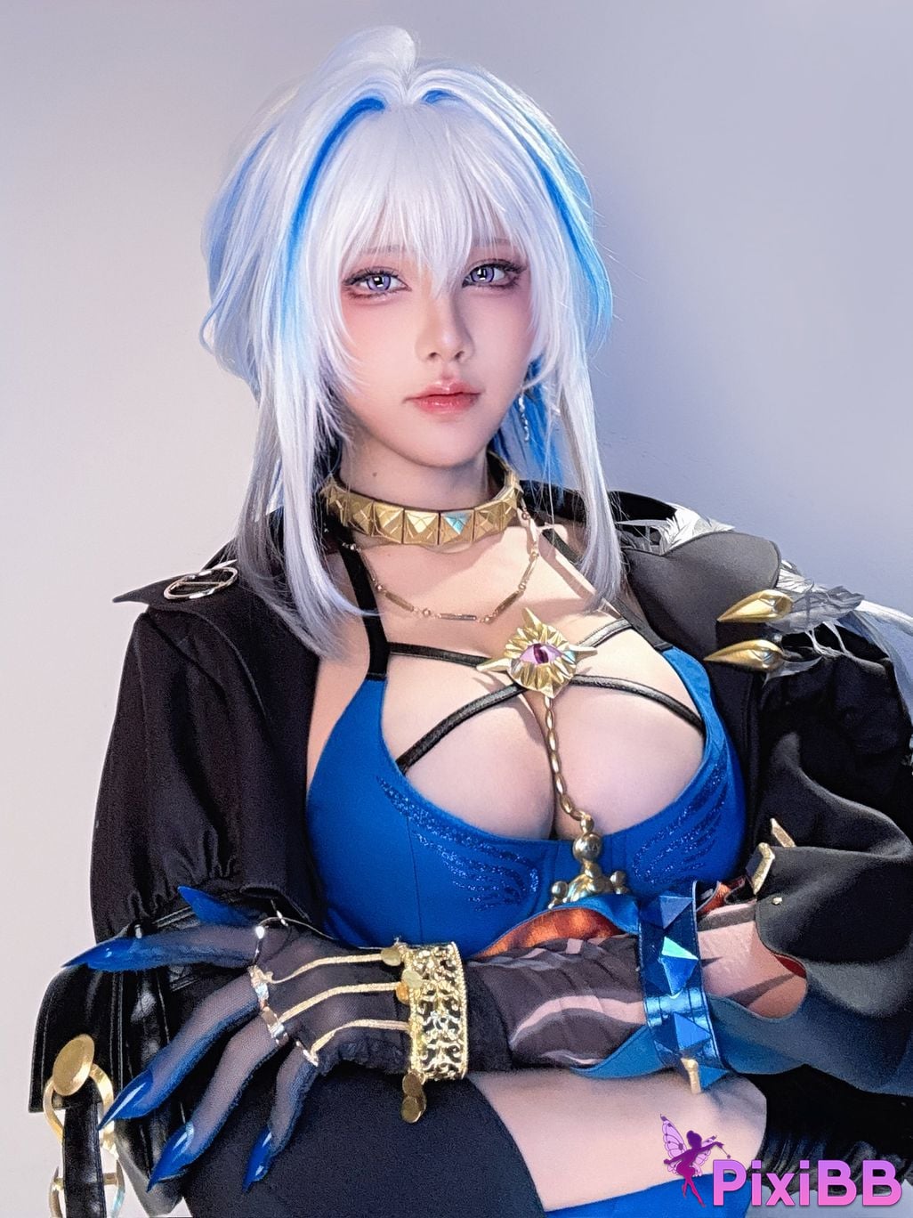 Cosplayer shuimiao Aqua Selfie Tier Galbrena PixiBB.COM 023