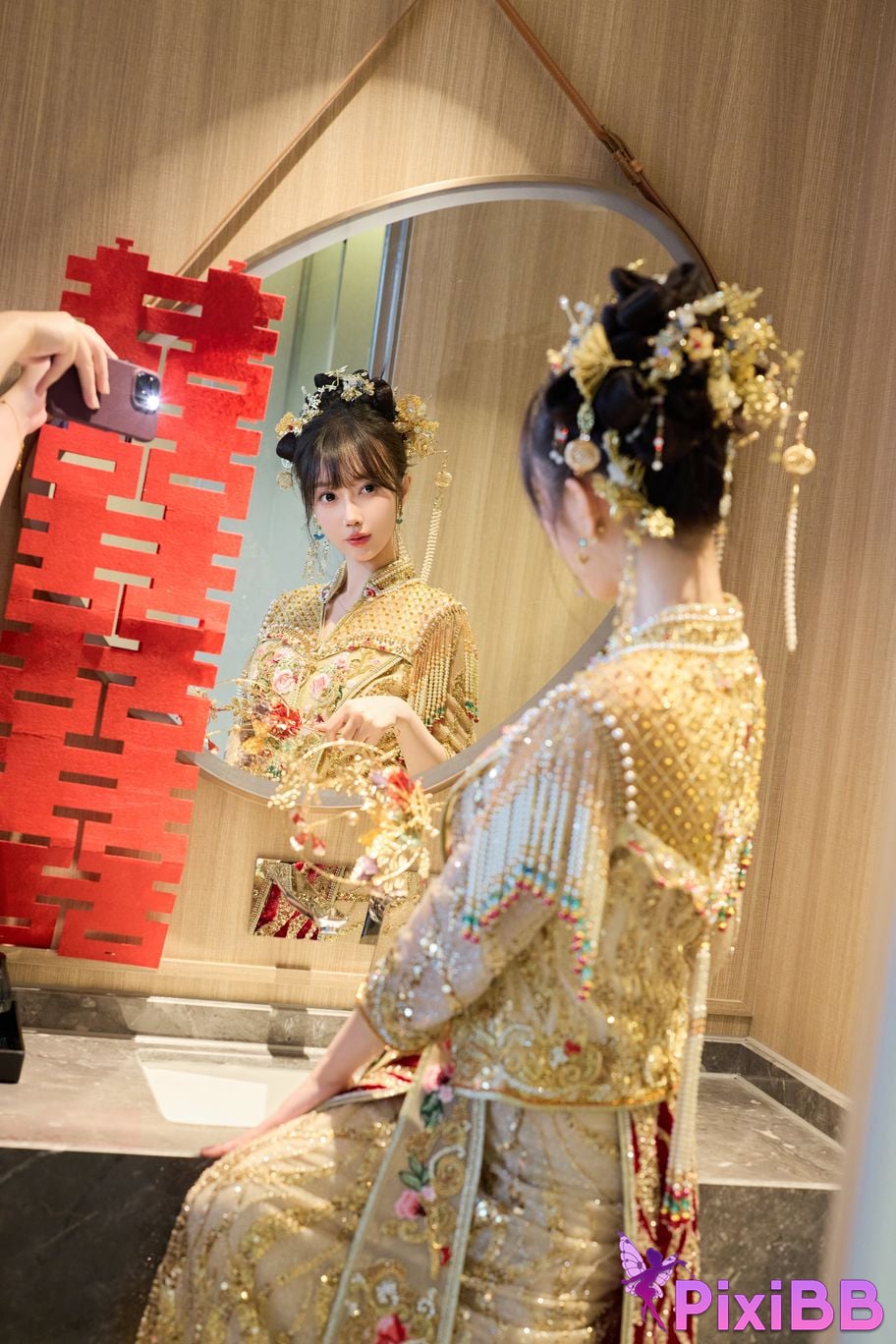 No watermark for in app purchases Yueer Yue er XIUREN model Sexy Xiuhe clothing PixiBB.COM 026