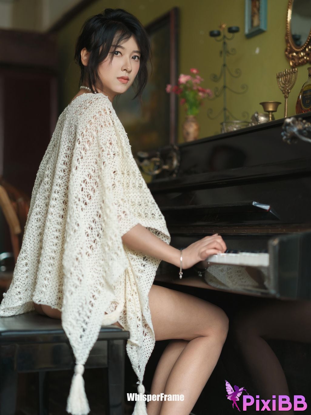 WhisperFrame night sounds Photography 2025 Latest integration of the year Make an appointment with internet celebrity model Ep.03 PixiBB.COM 132