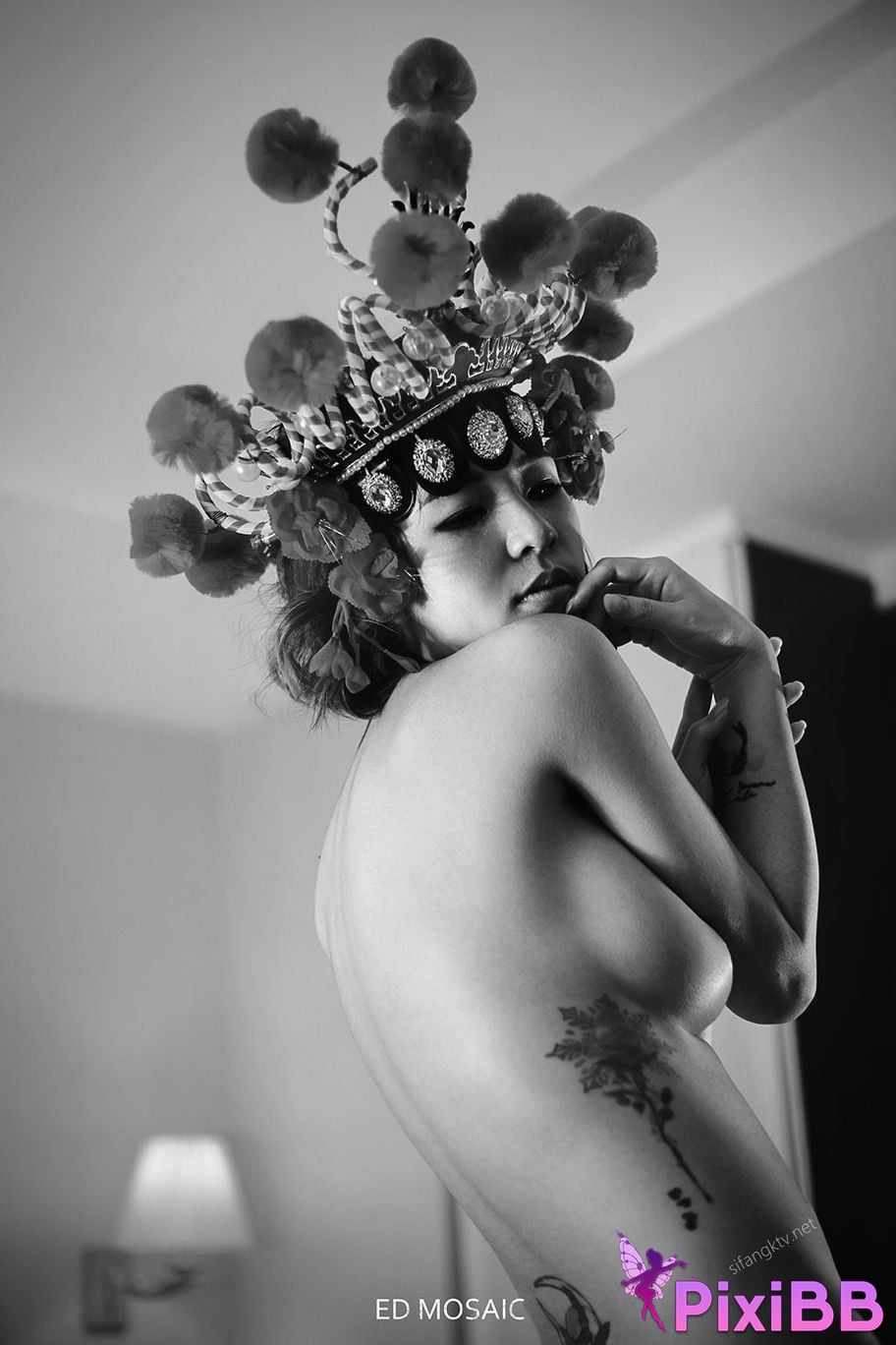 ED Mosaic Zhui Zong Jiu You Fu Li Zhao Collection of famous instruments PixiBB.COM 038