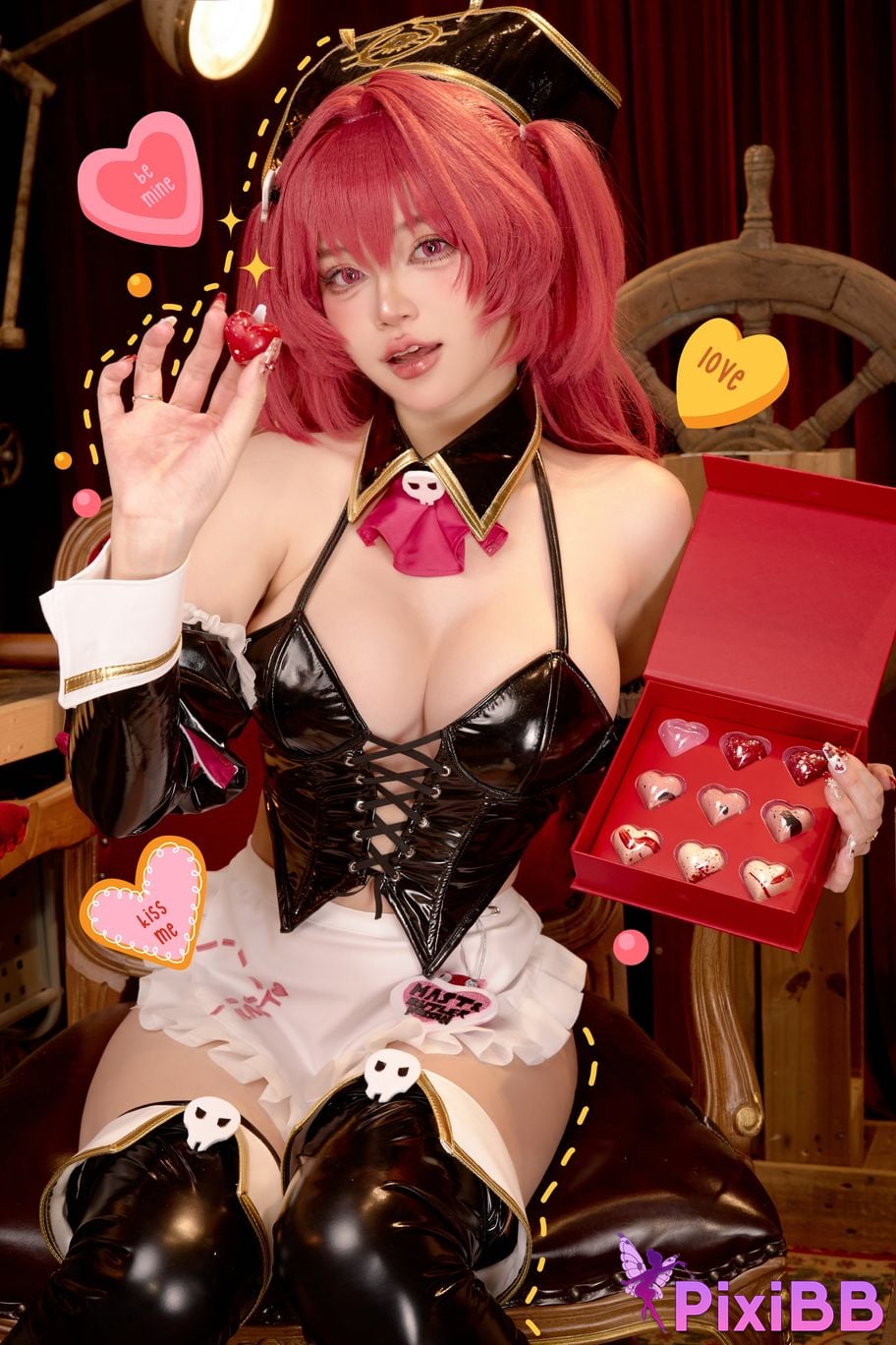 Cosplayer ZinieQ Mast Romantic Maid PixiBB.COM 023