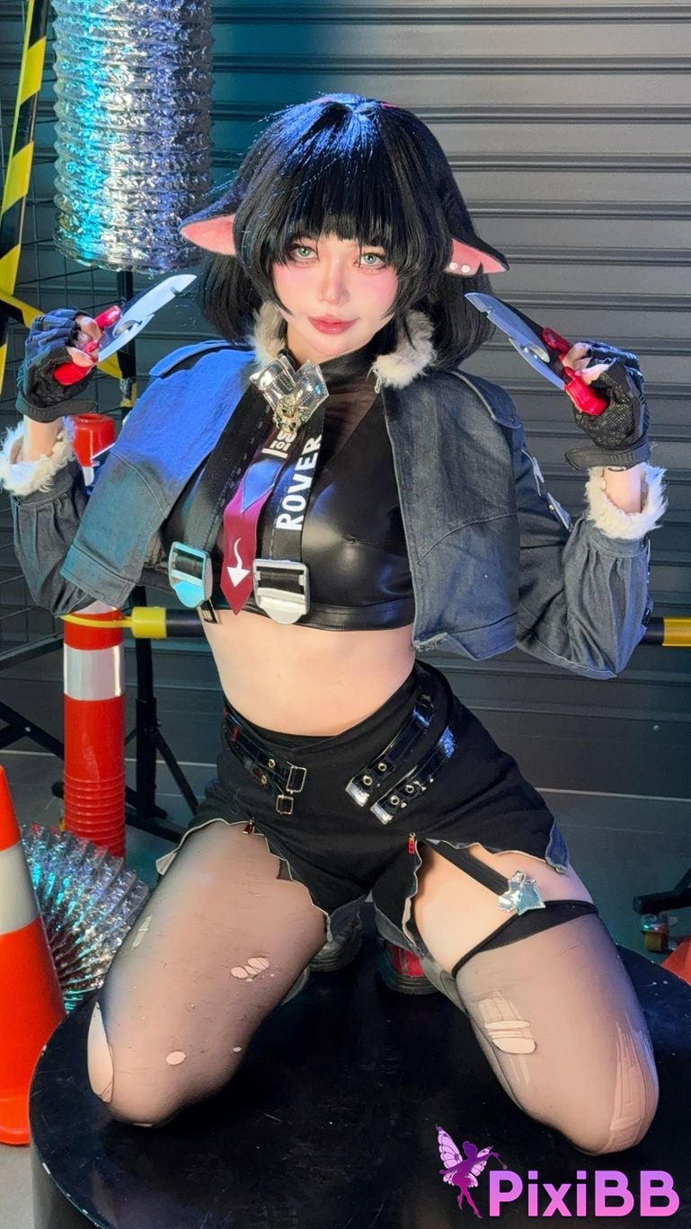 Cosplayer ZinieQ Jane Doe jiandu absolute zero PixiBB.COM 032