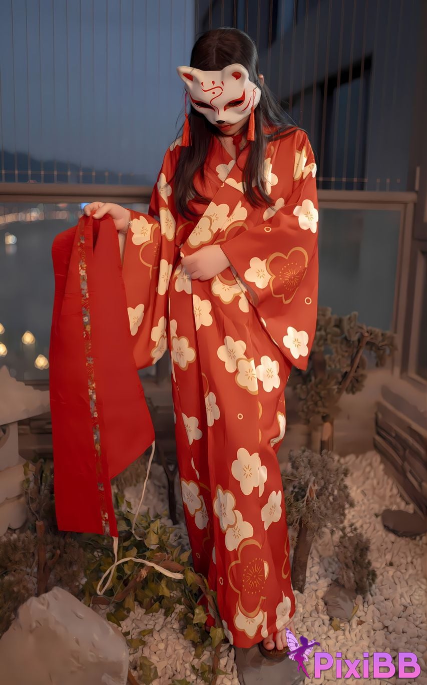 Cosplay Bangni Kimono Bondage PixiBB.COM 001