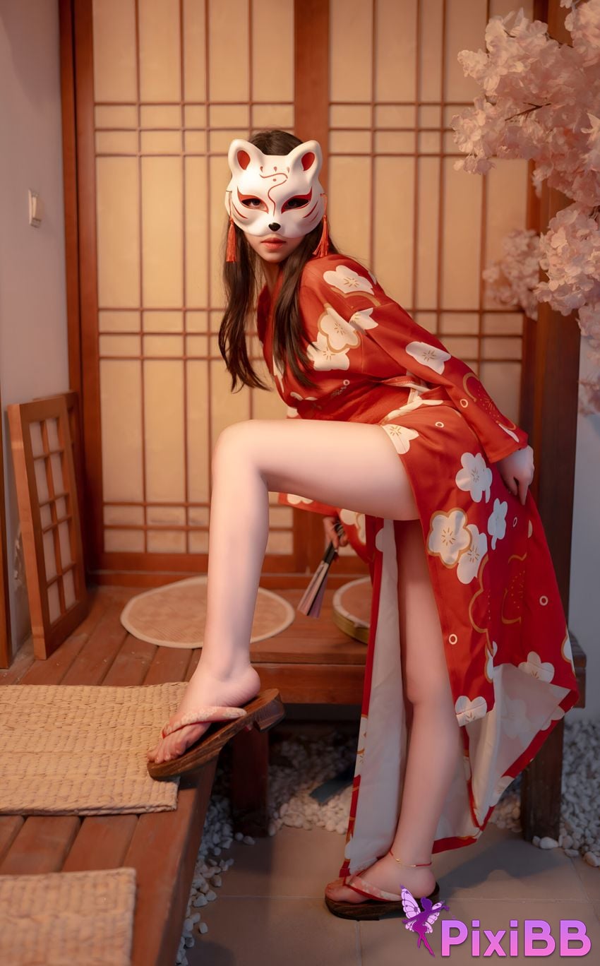 Cosplay Bangni Kimono Bondage PixiBB.COM 009