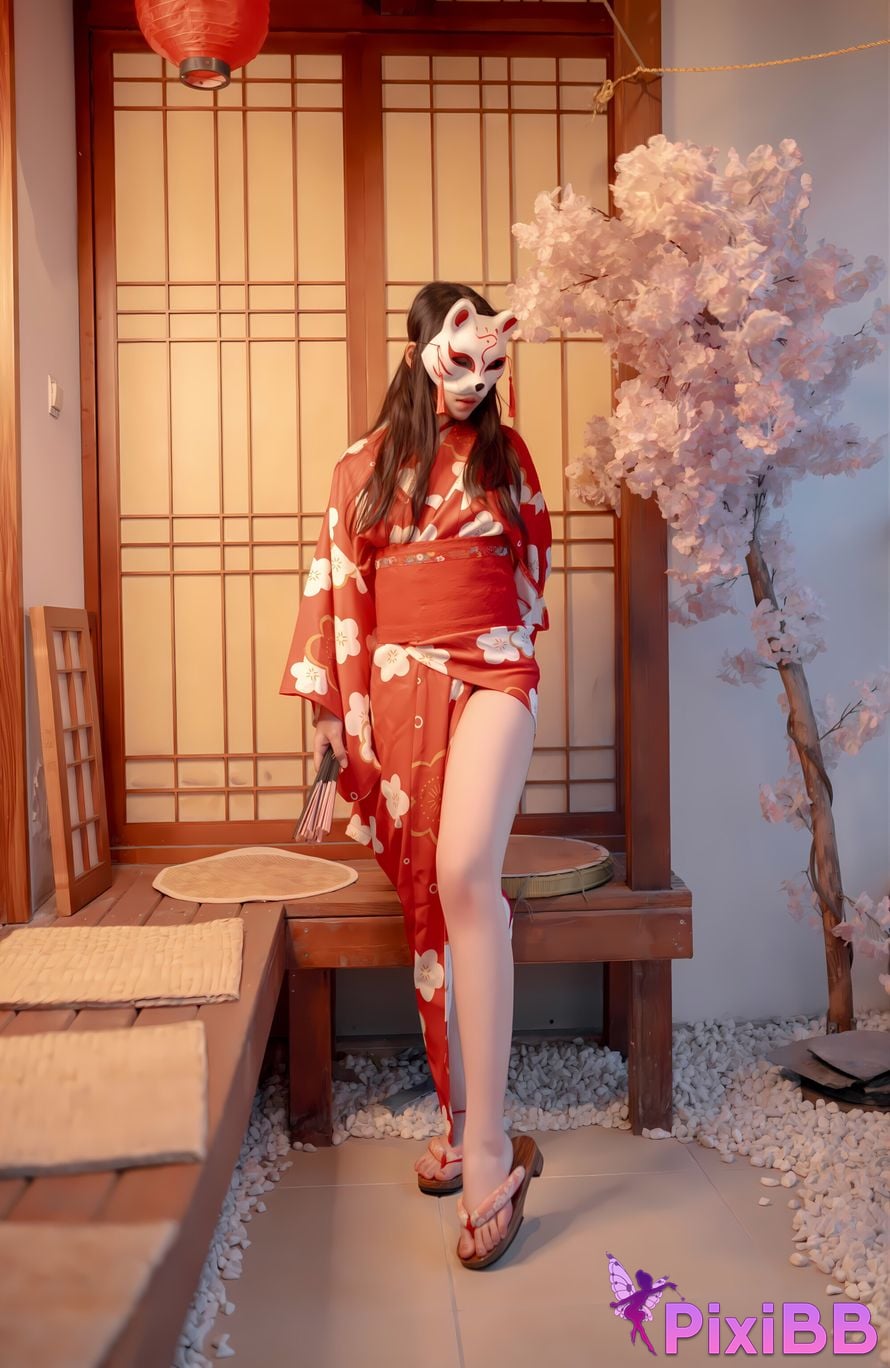 Cosplay Bangni Kimono Bondage PixiBB.COM 013