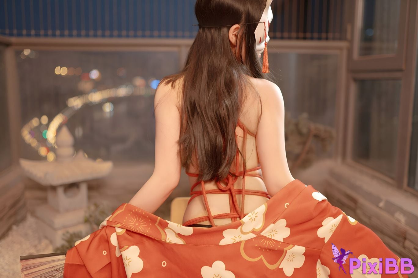 Cosplay Bangni Kimono Bondage PixiBB.COM 021