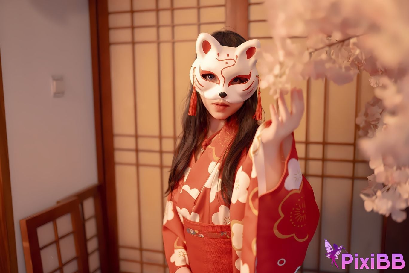 Cosplay Bangni Kimono Bondage PixiBB.COM 025