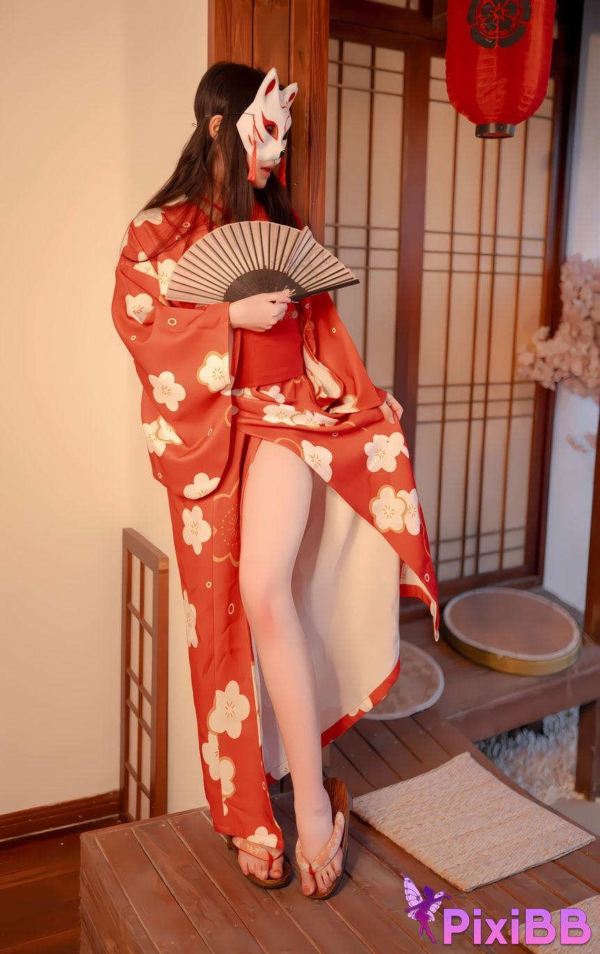 Cosplay Bangni Kimono Bondage PixiBB.COM 032