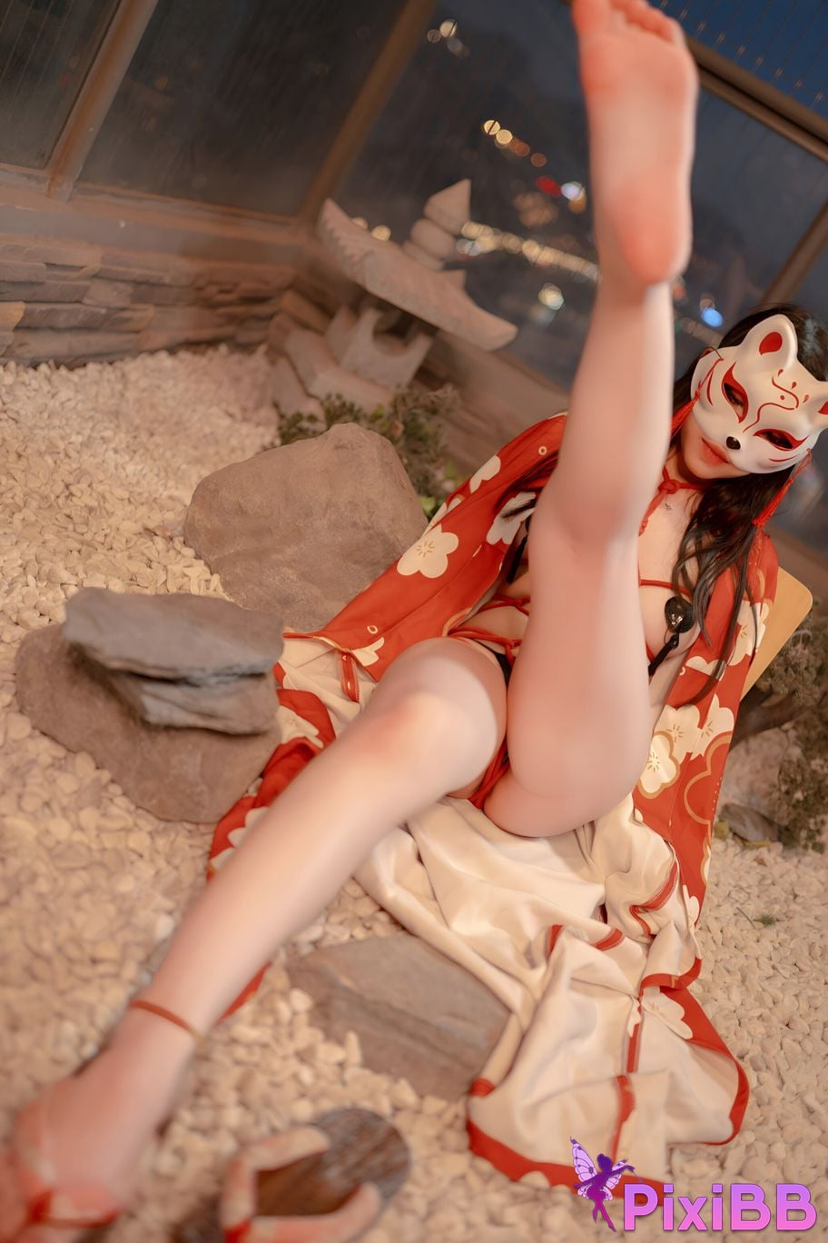 Cosplay Bangni Kimono Bondage PixiBB.COM 043