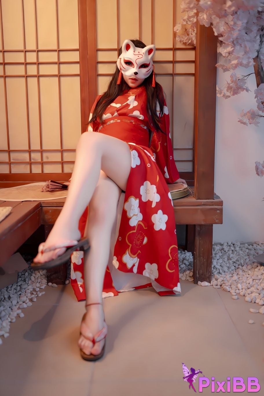 Cosplay Bangni Kimono Bondage PixiBB.COM 046