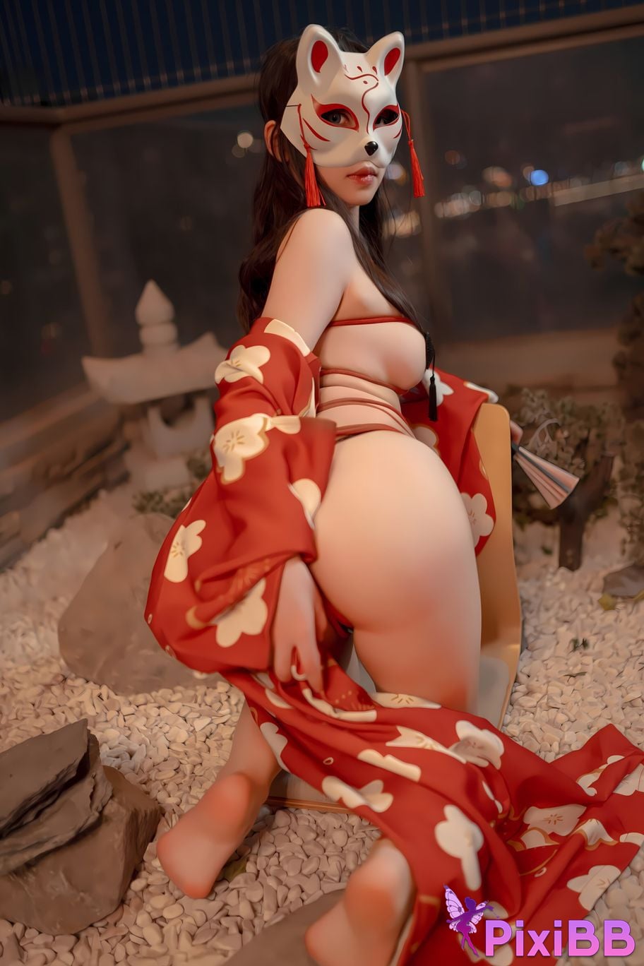 Cosplay Bangni Kimono Bondage PixiBB.COM 059