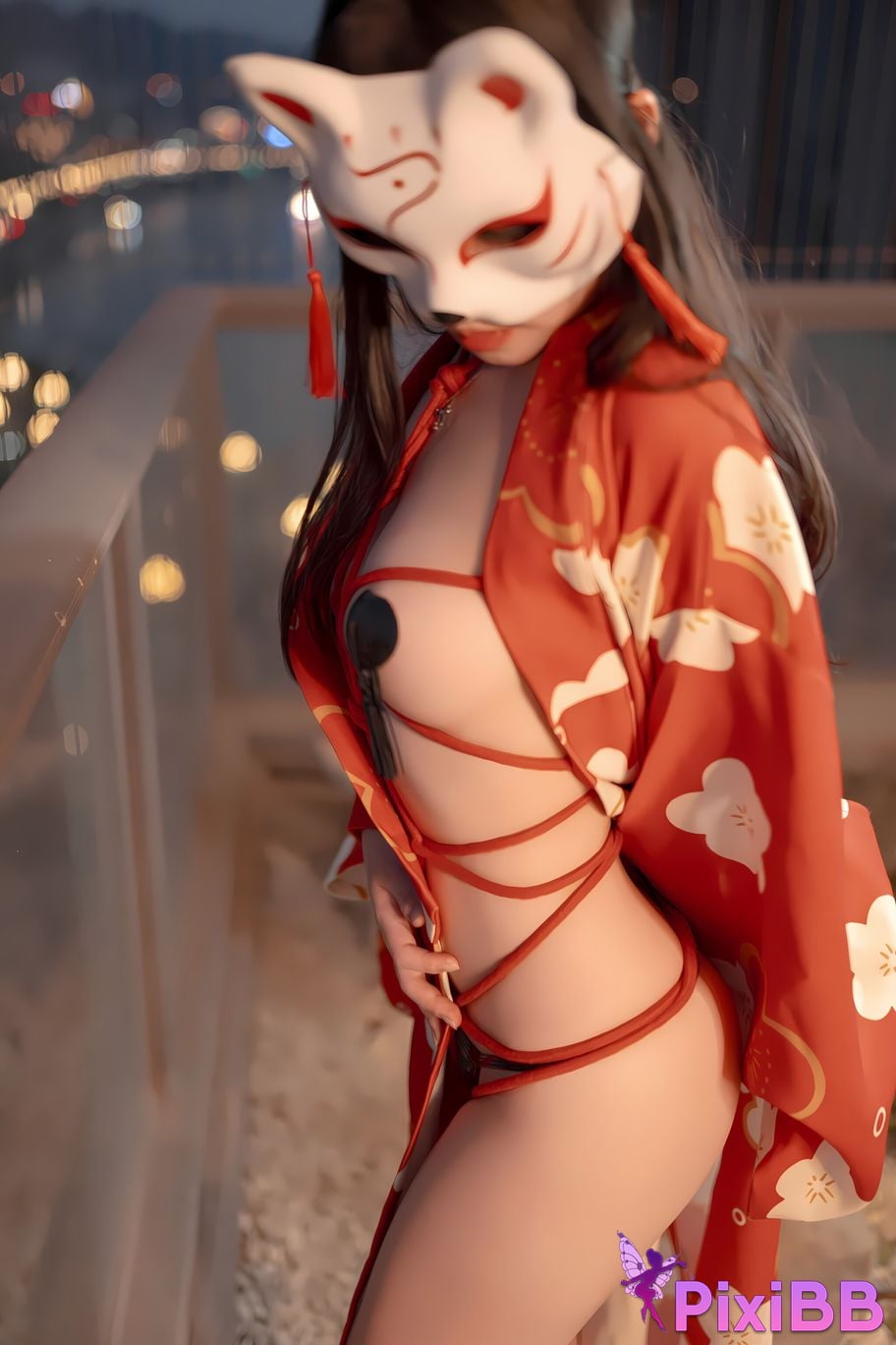 Cosplay Bangni Kimono Bondage PixiBB.COM 079