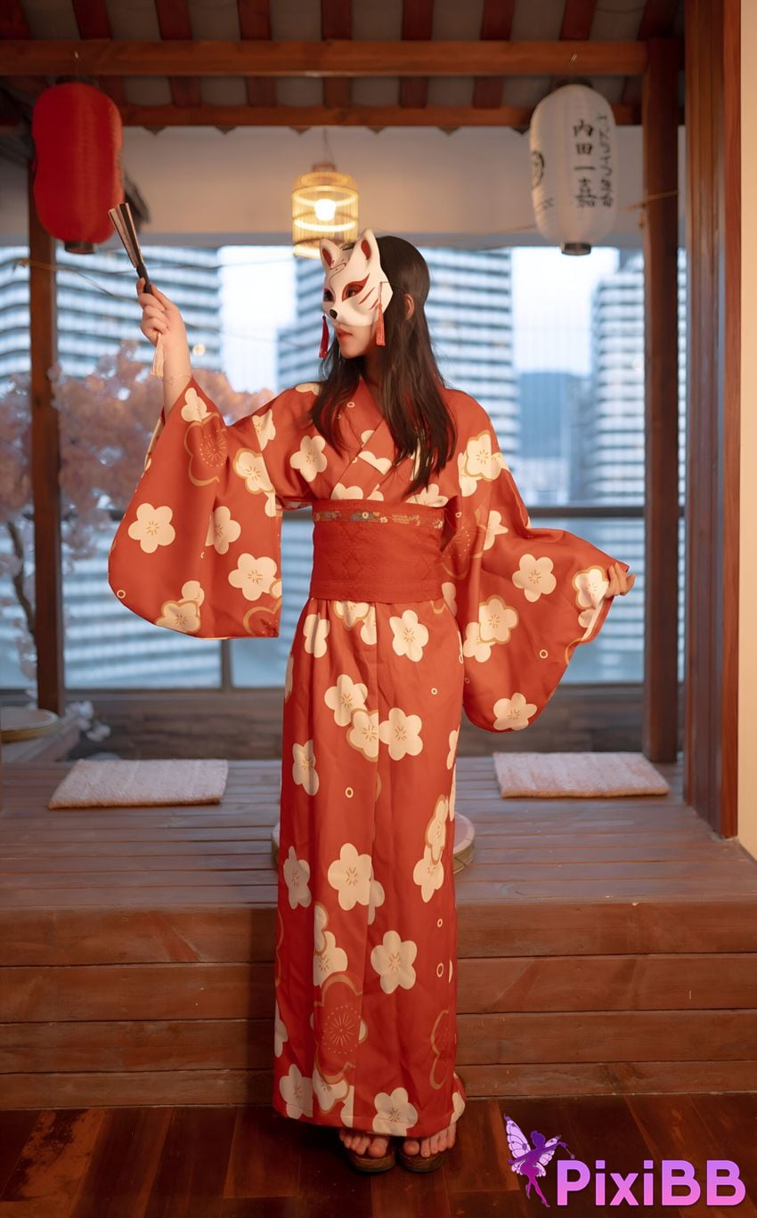 Cosplay Bangni Kimono Bondage PixiBB.COM 089