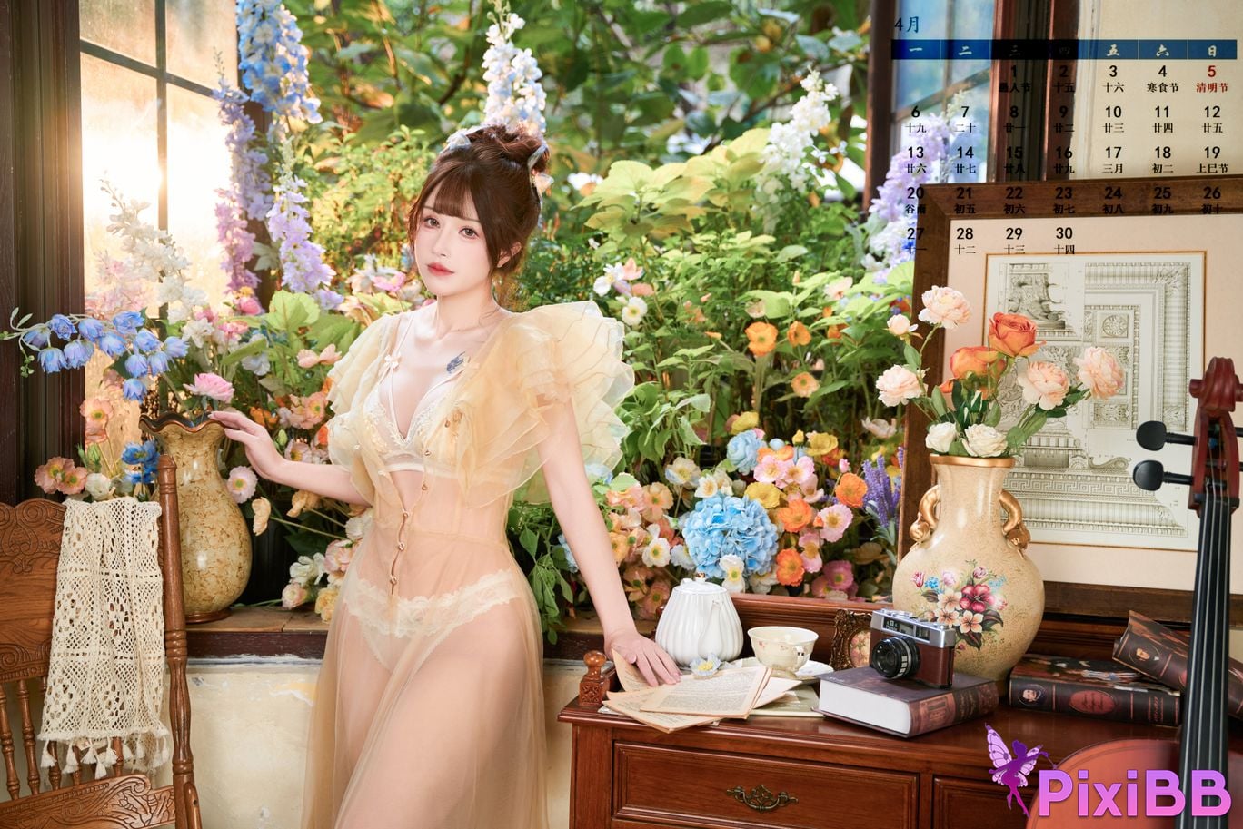 Cosplayer Deer eight years old 2026 Featured Calendar Wallpapers PixiBB.COM 004