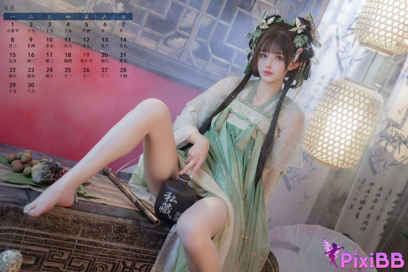 Cosplayer Deer eight years old 2026 Featured Calendar Wallpapers PixiBB.COM 006