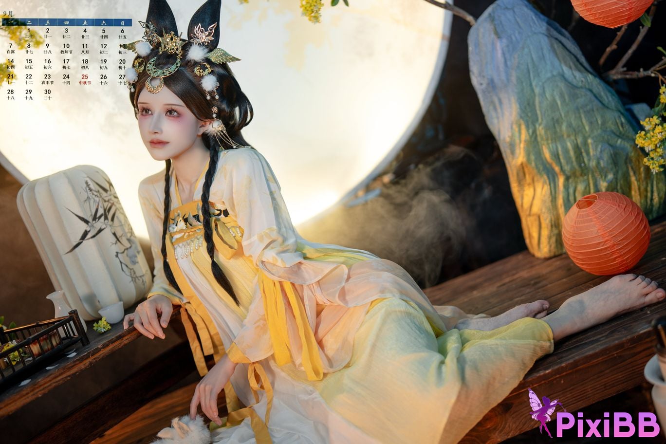 Cosplayer Deer eight years old 2026 Featured Calendar Wallpapers PixiBB.COM 009