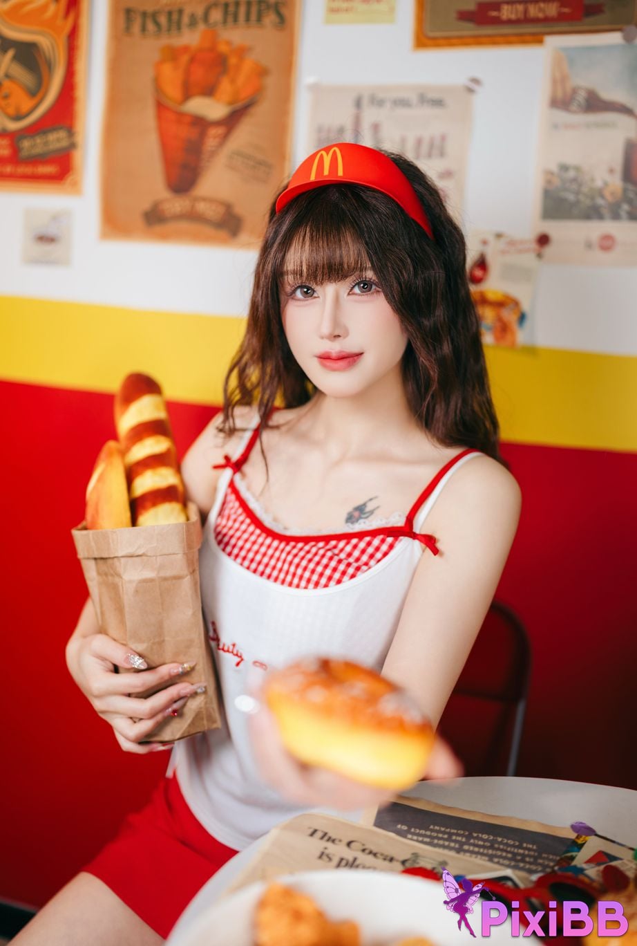 Cosplayer Deer eight years old Maimen working diary PixiBB.COM 004