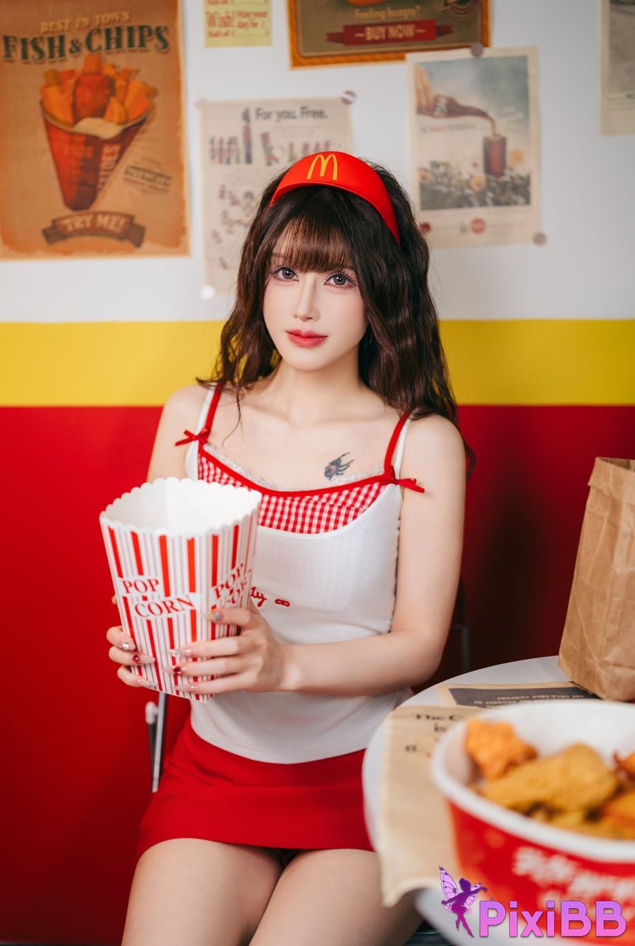 Cosplayer Deer eight years old Maimen working diary PixiBB.COM 006