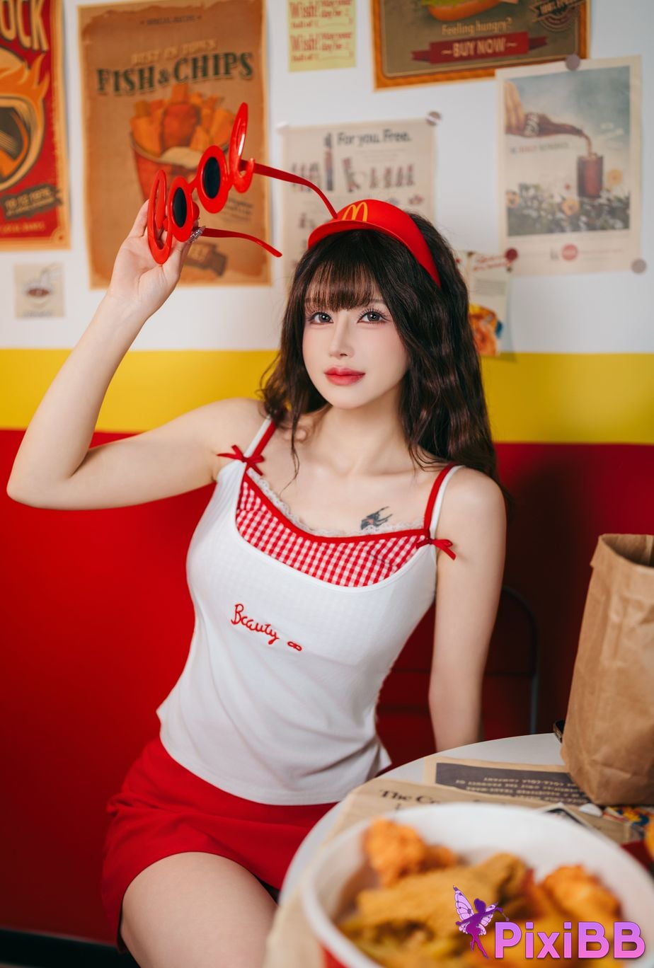 Cosplayer Deer eight years old Maimen working diary PixiBB.COM 007