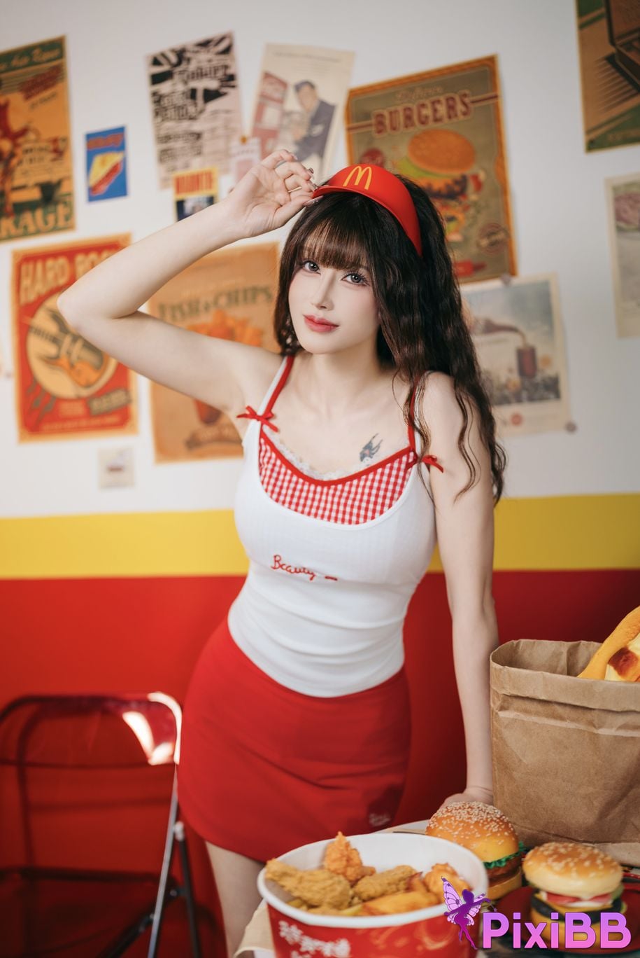 Cosplayer Deer eight years old Maimen working diary PixiBB.COM 013