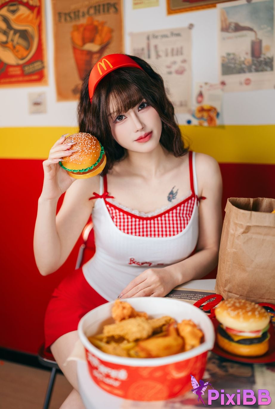 Cosplayer Deer eight years old Maimen working diary PixiBB.COM 015