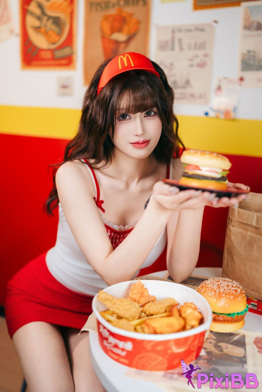 Cosplayer Deer eight years old Maimen working diary PixiBB.COM 017