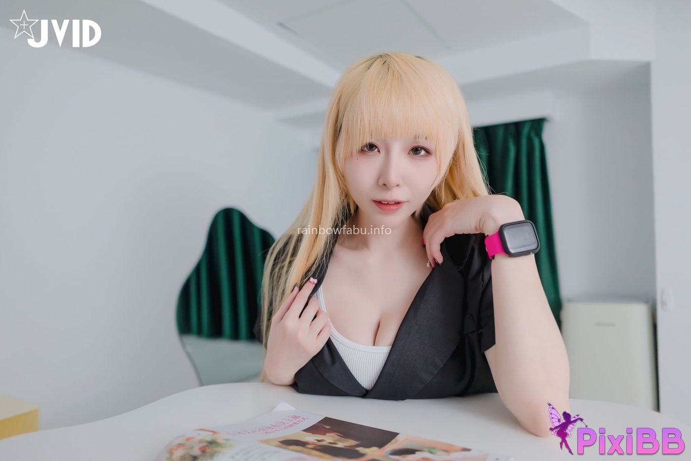 JVID Li Fei Er super breasts Icup Japanese tutor Dong Yang Wen Hua Si Mi Shi Jing Jiao Xue Bian Zhan Chao Kuai PixiBB.COM 040