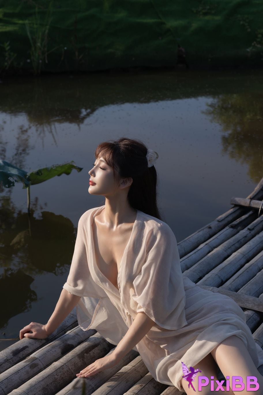 No watermark for in app purchases Lu Xuan Xuanxuan XIUREN model lotus PixiBB.COM 014