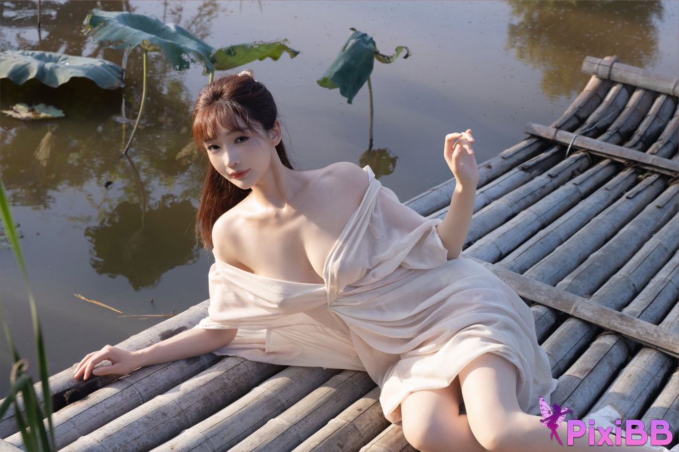 No watermark for in app purchases Lu Xuan Xuanxuan XIUREN model lotus PixiBB.COM 017