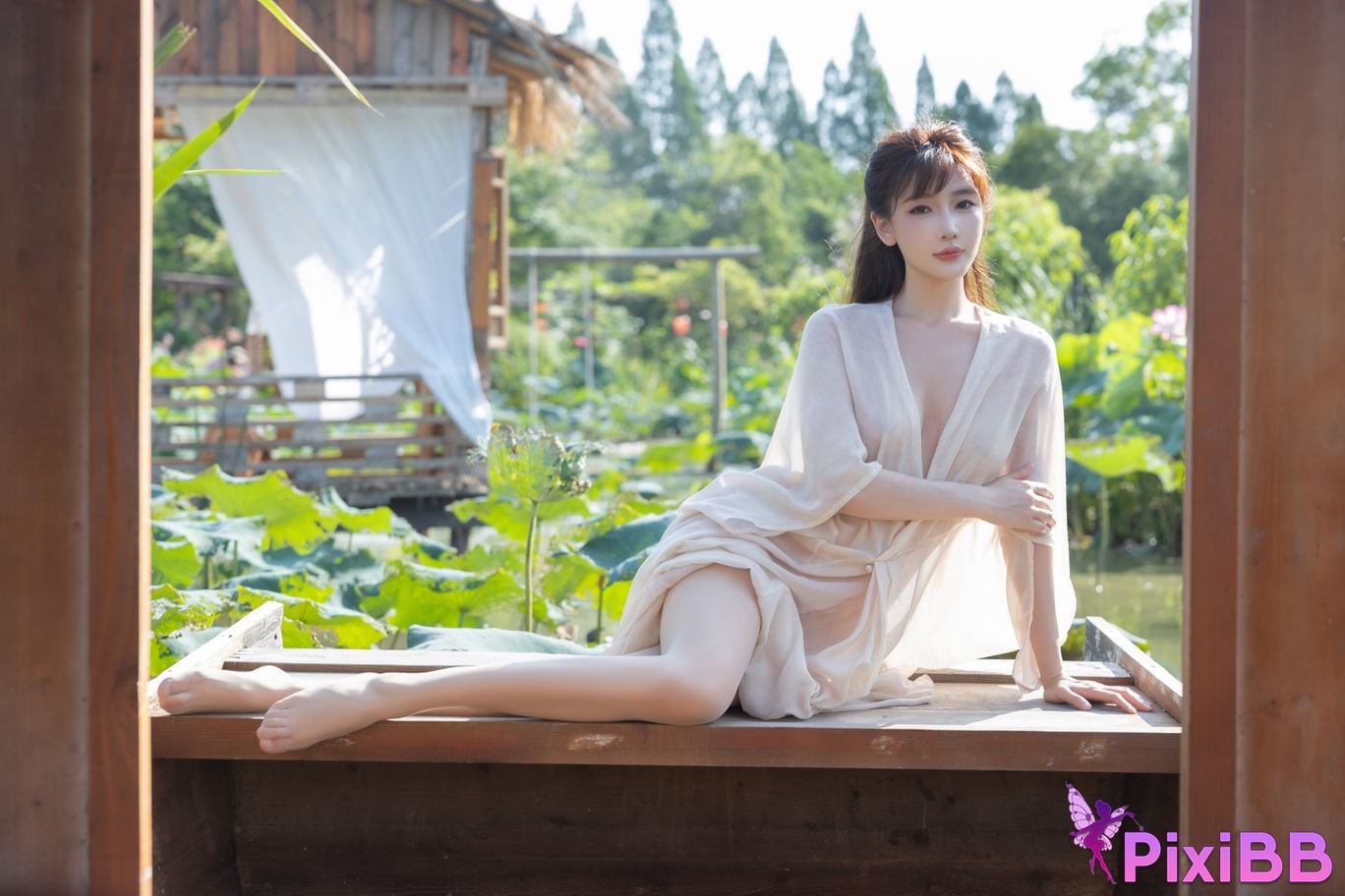 No watermark for in app purchases Lu Xuan Xuanxuan XIUREN model lotus PixiBB.COM 043