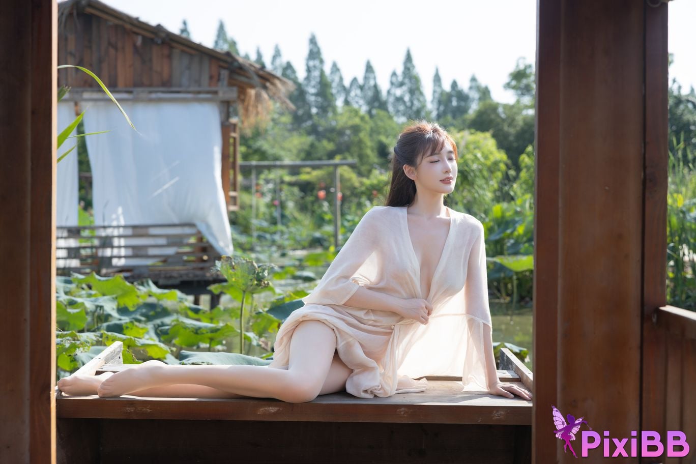 No watermark for in app purchases Lu Xuan Xuanxuan XIUREN model lotus PixiBB.COM 045