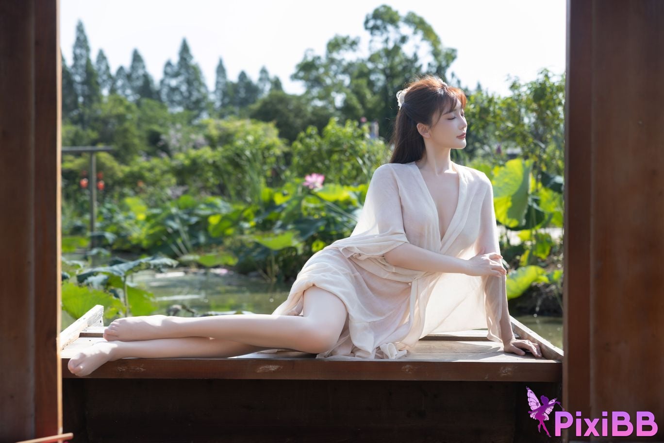 No watermark for in app purchases Lu Xuan Xuanxuan XIUREN model lotus PixiBB.COM 051