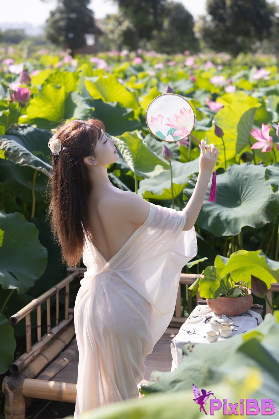 No watermark for in app purchases Lu Xuan Xuanxuan XIUREN model lotus PixiBB.COM 055