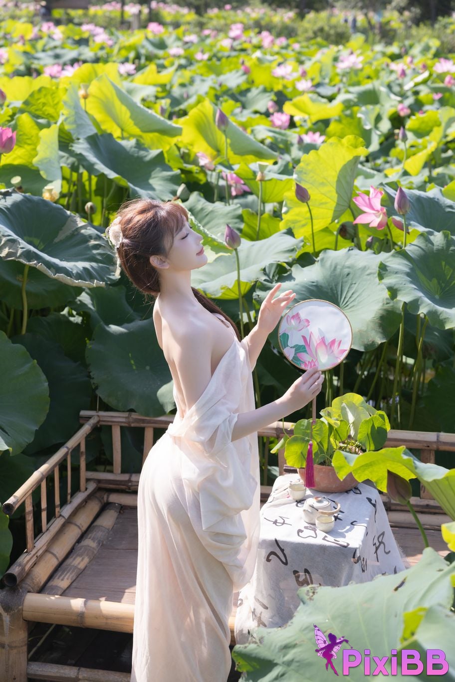 No watermark for in app purchases Lu Xuan Xuanxuan XIUREN model lotus PixiBB.COM 059