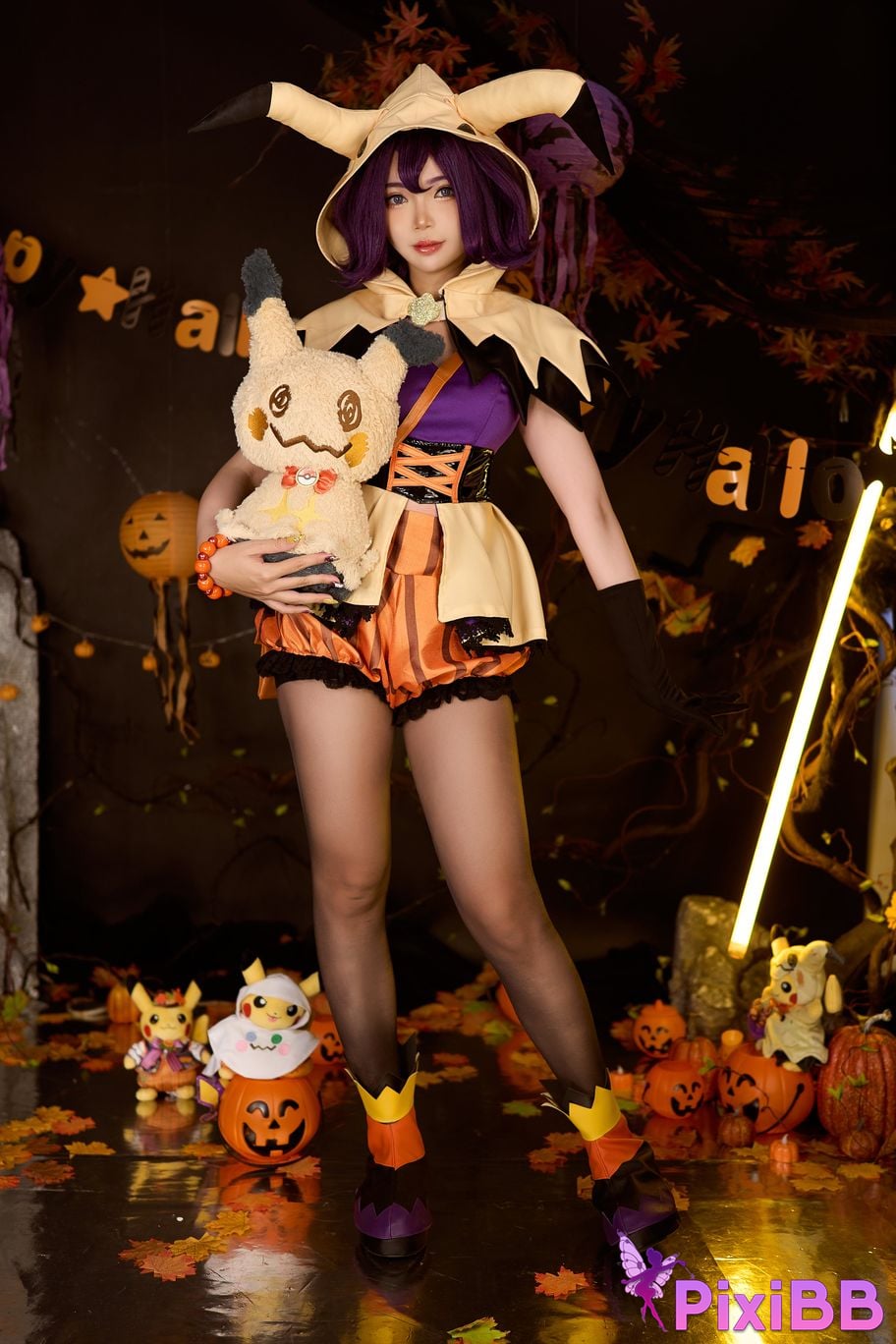 Cosplayer ZinieQ Pokemon acerola halloween PixiBB.COM 002