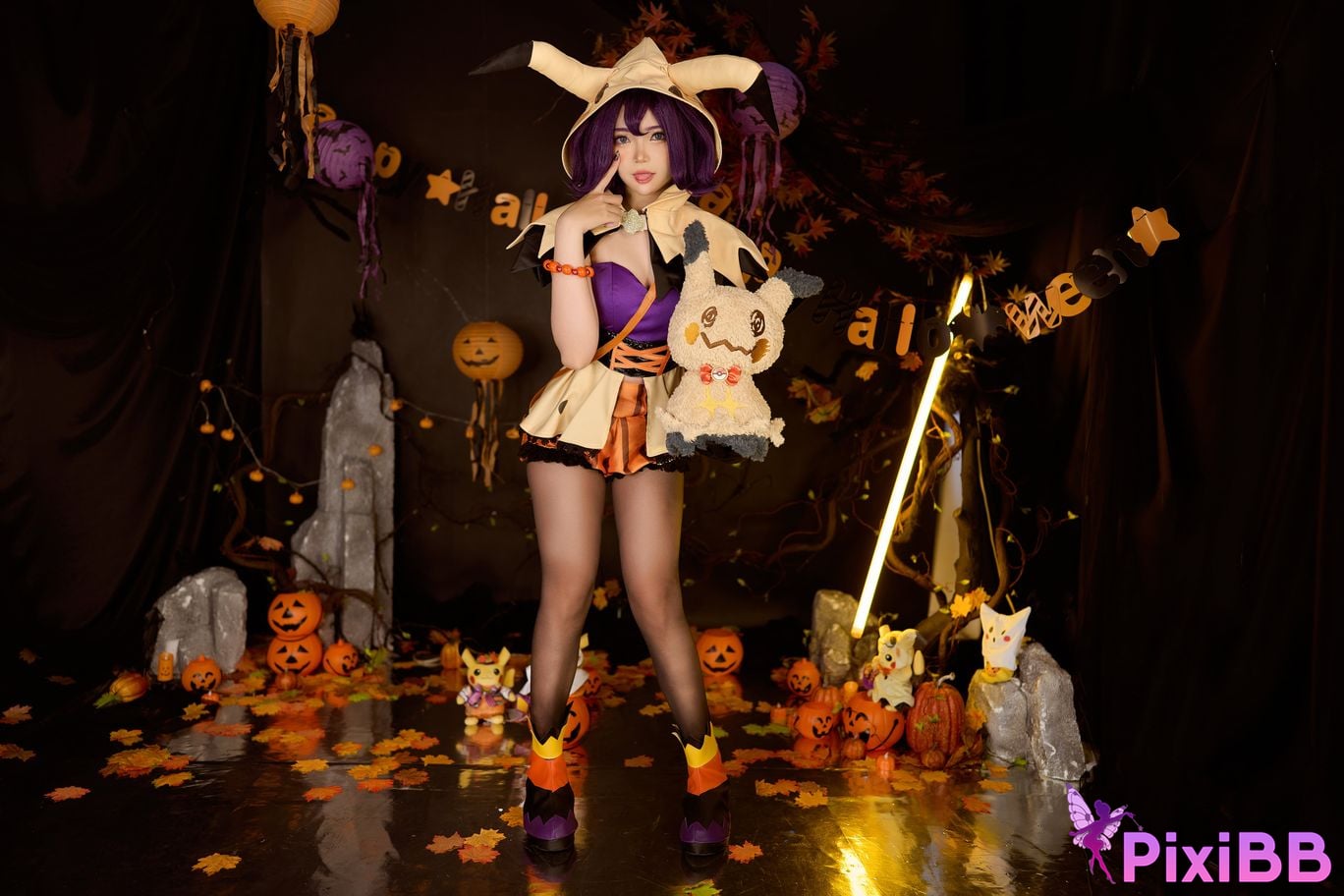 Cosplayer ZinieQ Pokemon acerola halloween PixiBB.COM 004