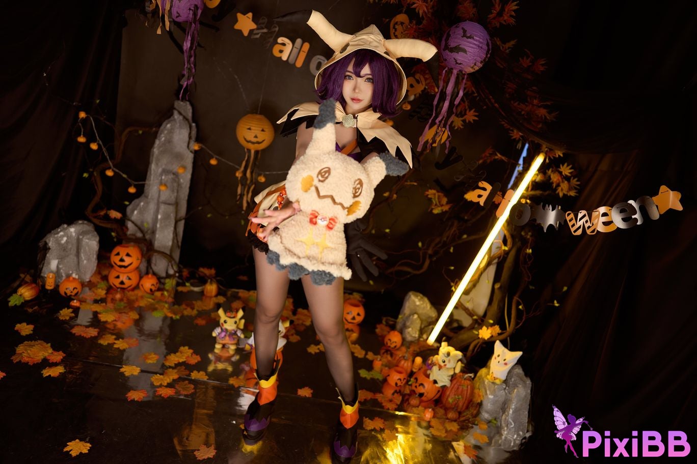 Cosplayer ZinieQ Pokemon acerola halloween PixiBB.COM 007