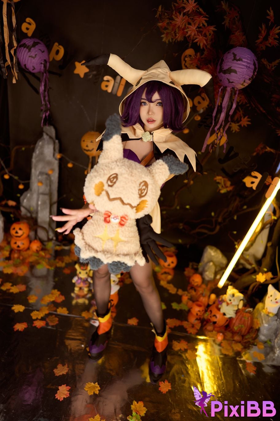 Cosplayer ZinieQ Pokemon acerola halloween PixiBB.COM 008