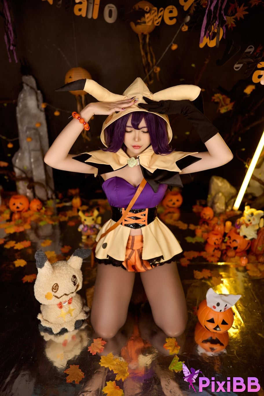 Cosplayer ZinieQ Pokemon acerola halloween PixiBB.COM 009