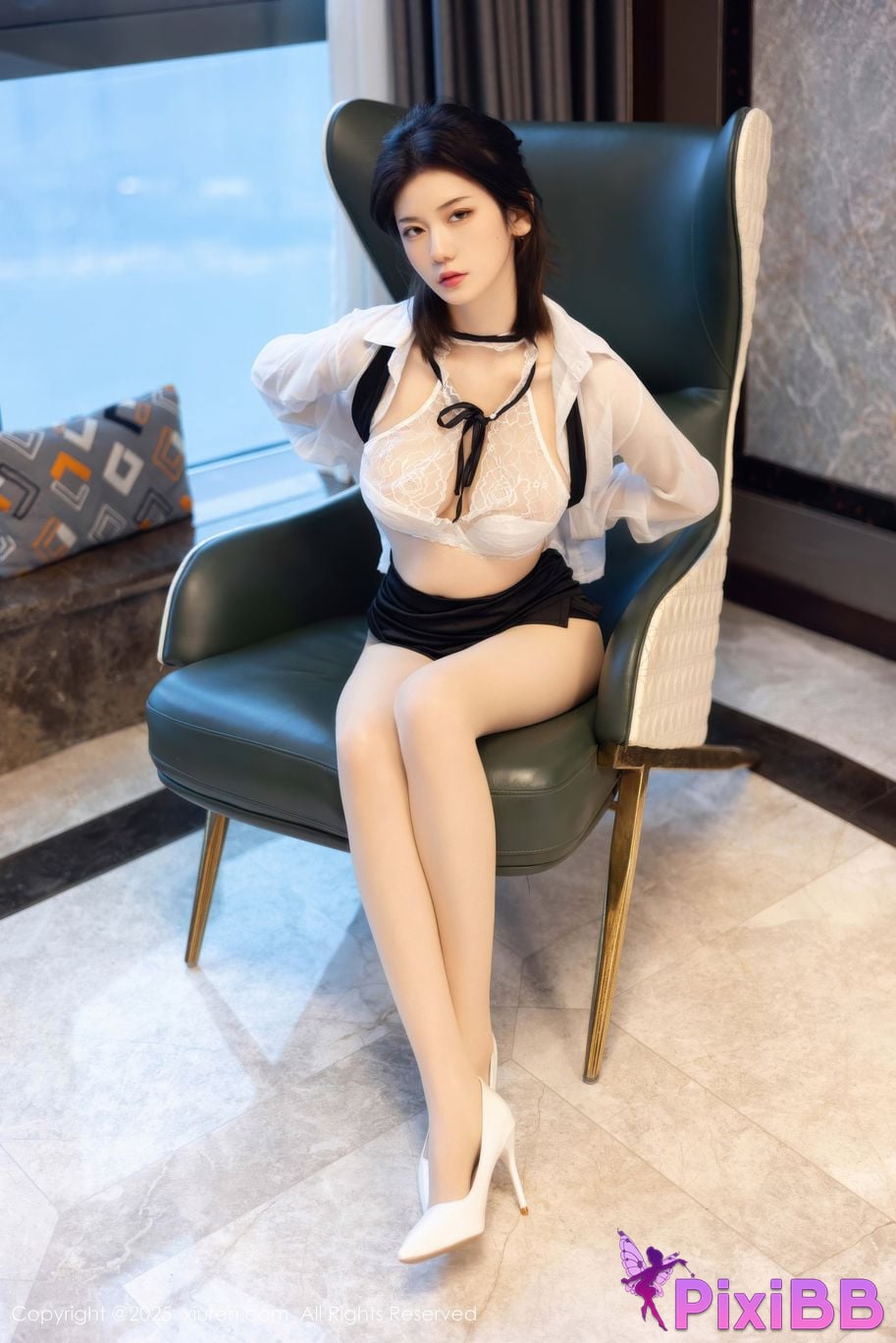 XIUREN No.11077 Ling Qiqi PixiBB.COM 059