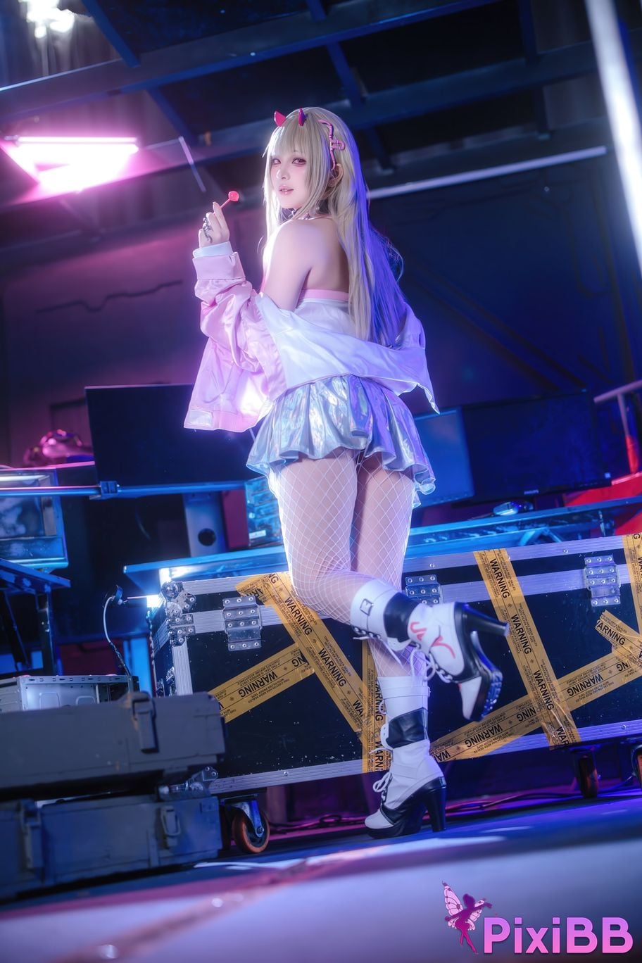 Cosplayer Island fish goddess of victory Nikki poisonous snake PixiBB.COM 002