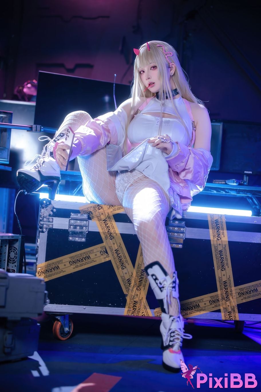 Cosplayer Island fish goddess of victory Nikki poisonous snake PixiBB.COM 006