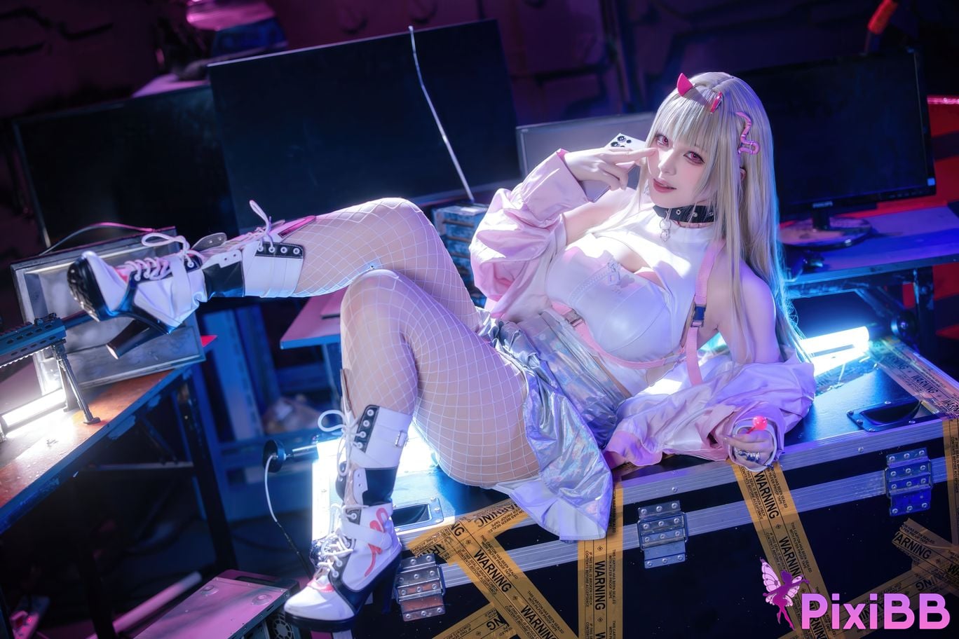 Cosplayer Island fish goddess of victory Nikki poisonous snake PixiBB.COM 011