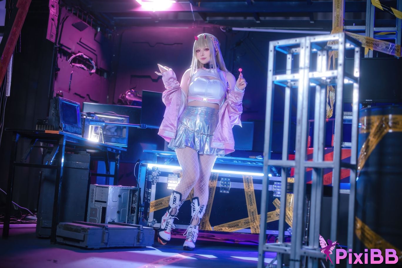 Cosplayer Island fish goddess of victory Nikki poisonous snake PixiBB.COM 012