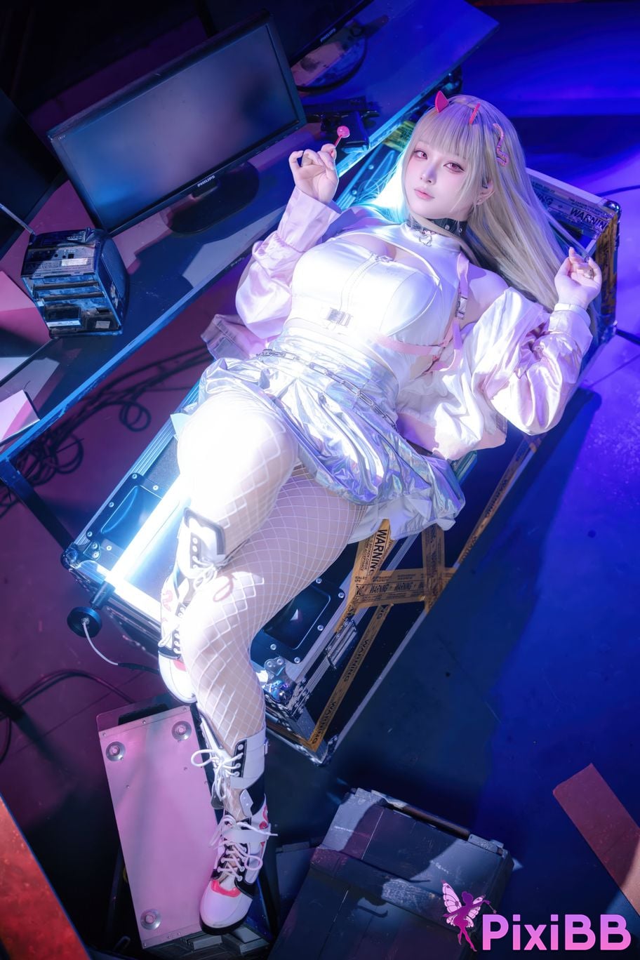 Cosplayer Island fish goddess of victory Nikki poisonous snake PixiBB.COM 013