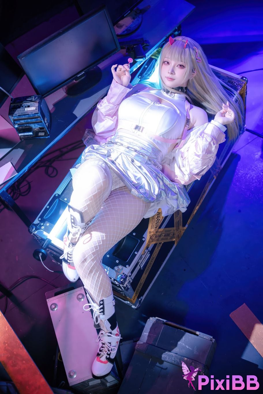 Cosplayer Island fish goddess of victory Nikki poisonous snake PixiBB.COM 015